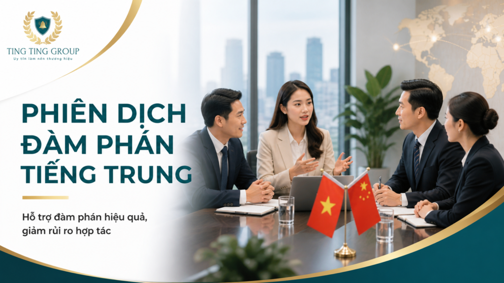 Phiên dịch đàm phán tiếng Trung – Yếu tố quyết định thành công trong hợp tác Việt Trung